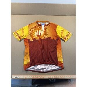 Vtg 90s Performance Cycling Jersey - XXL - Desert Graphic, Made in USA
